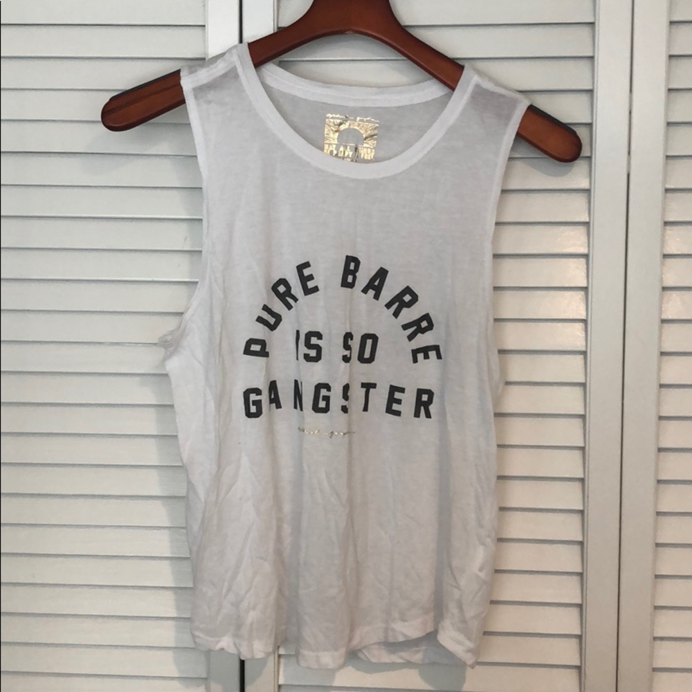 Spiritual gangster x pure barre tank size m